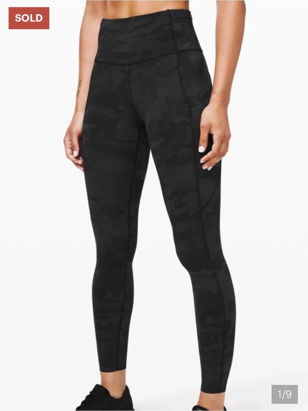 Lululemon Fast and Free Camo Leggings